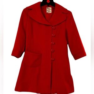 Tulle - Red Coat - Fully Lined - Nordstrom